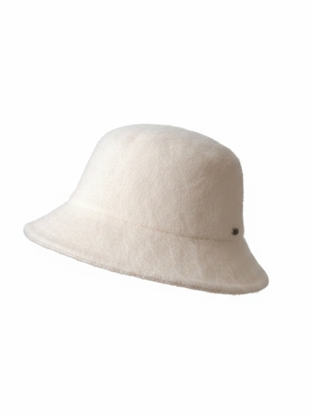 Vintage 90s Kangol Angora fluffy Fur Bucket Hat